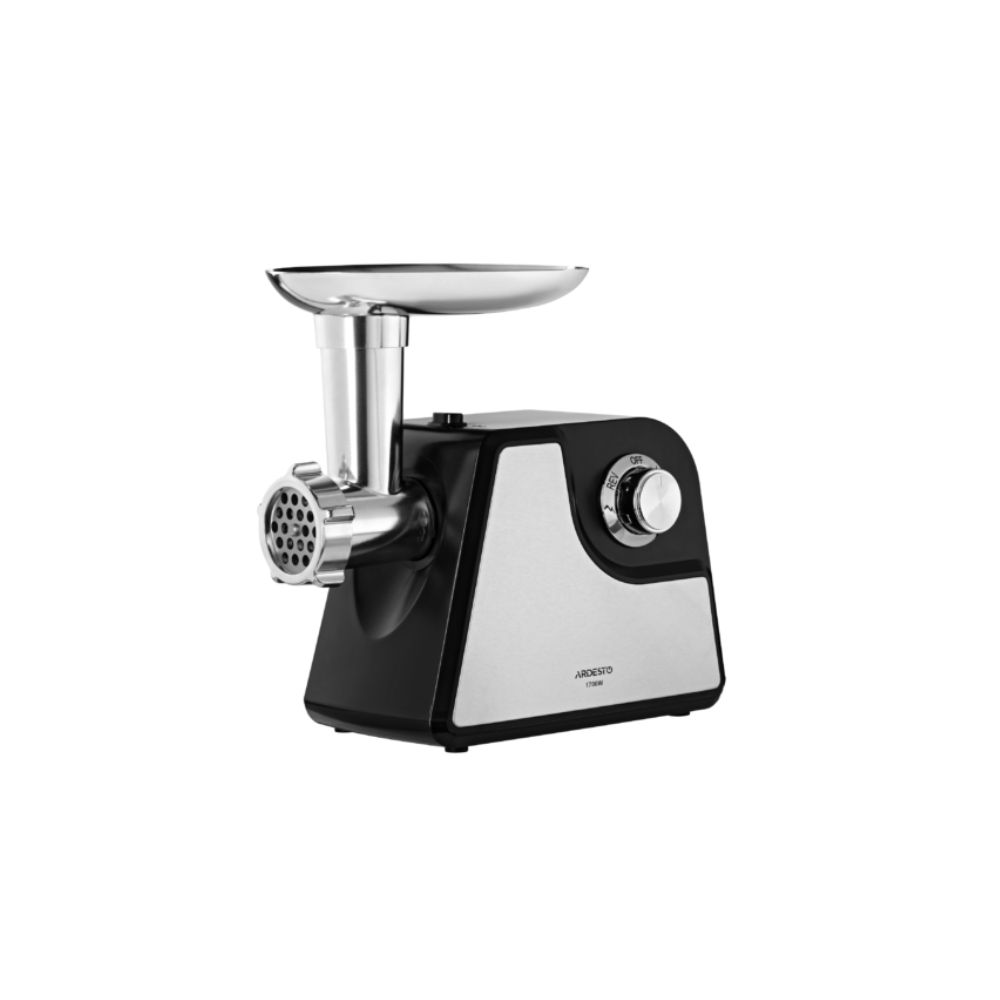 Купить Мясорубка ARDESTO MGL-1790R, 1700Вт, 2 решетки, мех.управление, черный, поликарбонат, металл в Алматы