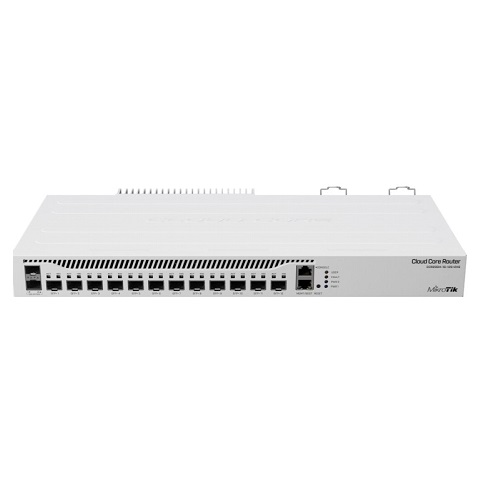 Купить Сетевой Маршрутизатор MikroTik CCR2004-1G-12S+2XS  Arm (1xGb LAN, 12x10G SFP+, 2x25G SFP28, 128Mb) в Алматы
