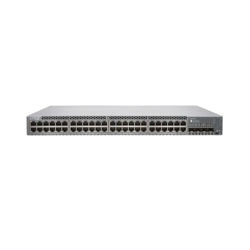 Купить Коммутатор Juniper EX3400 EX3400-48T-AFI (1000 Base-T (1000 мбит/с), 4 SFP порта) в Алматы