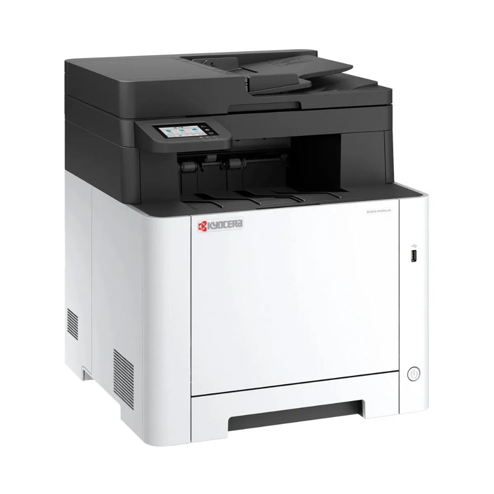 Купить МФУ лазерное Kyocera ECOSYS MA2101cwfx (A4), цветное, Printer/Scanner/Copier/Fax, 1200x1200 dpi, 22 ppm, 1 GB, 1 GHz, tray 50+250 sheets, ADF 50 sheets, USB+Ethernet+Wi-Fi, Duplex, 2.7* touchscreen, drum 100k, starter toner в Алматы
