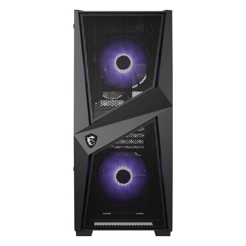 Купить Компьютерный корпус MSI MAG FORGE 100M ATX/mATX/Mini-ITX 2x3.5*, 3x2.5*, 2xUSB 3.2 Gen1, Audio, Mic, Mid-Tower в Алматы