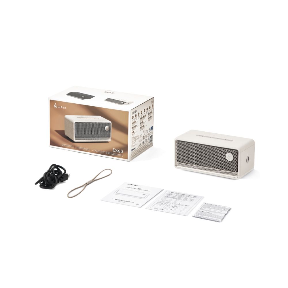 Купить Портативная колонка Edifier ES60 Ivory <34Вт, BT5.4, USB-C> в Алматы