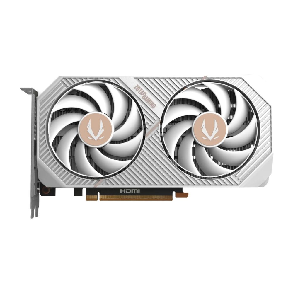 Купить GPU NVIDIA, 8 GB, ZOTAC RTX 5050 TWIN EDGE OC WHITE ED [ZT-B50500Q-10M],HDMI/3DP,GDDR6/128-bit в Алматы