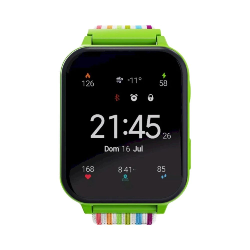 Купить Смарт-часы CANYON Alfie KW-37 MP3 Study&Game Green (CNE-KW37GB) в Алматы