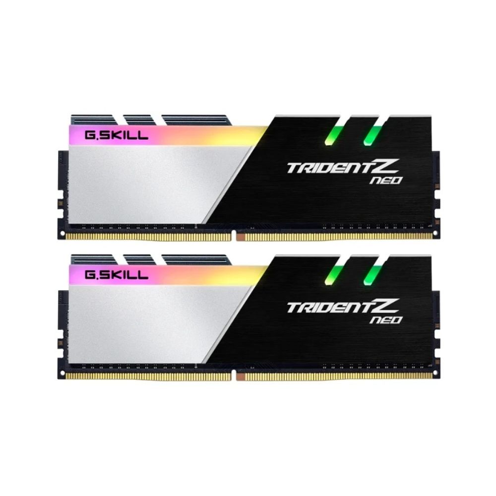 Купить DIMM DDR4 32 GB kit <3600MHz> G.Skill Trident Z NEO (AMD), F4-3600C18D-32GTZN, (2x16GB), 18-22-22-42 в Алматы