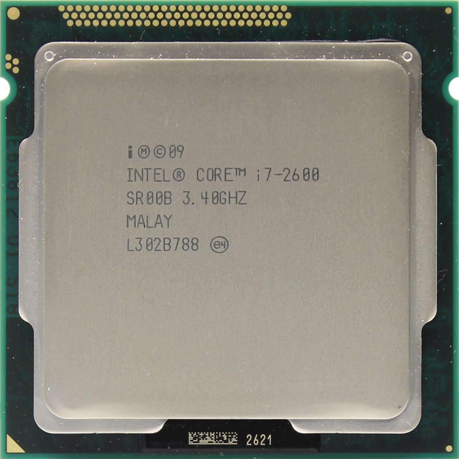 Купить Процессор Intel 1155 i7-2600 8M, 3.40 GHz в Алматы