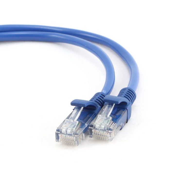 Купить Патч-корд FTP Cablexpert PP22-2m кат.5e, 2м, литой, многожильный (синий) в Алматы