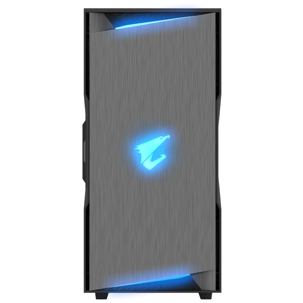 Купить Компьютерный корпус, Gigabyte, GB-AC300G (4719331551223), ATX/Micro ATX, 2*USB3.0, 1*USB3.1 Type-C, HD-Audio Mic, 1*HDMI, 2*Кулер 12см, Без Б/П, Чёрный в Алматы
