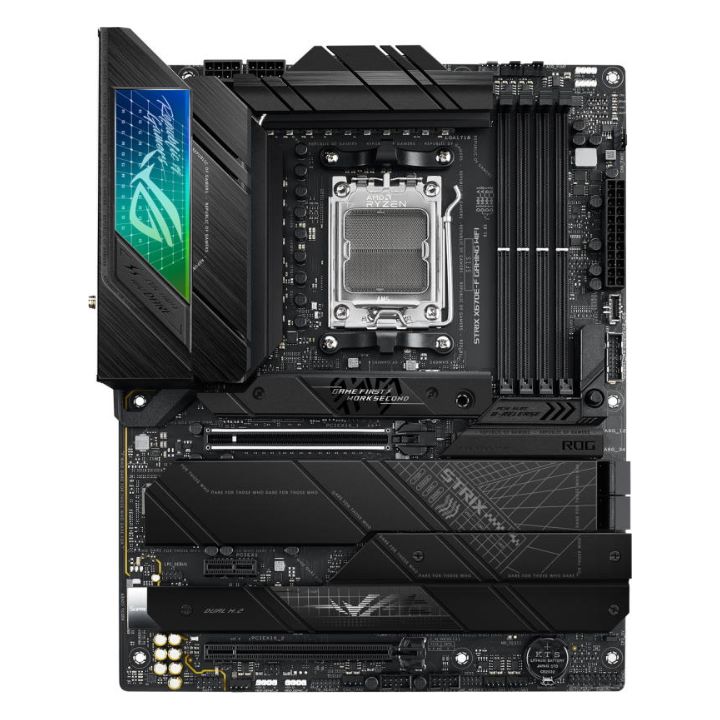 Купить Материнская плата ASUS ROG STRIX X670E-F GAMING WIFI AM5 4xDDR5 4xSATA RAID 4xM.2 HDMI DP ATX в Алматы