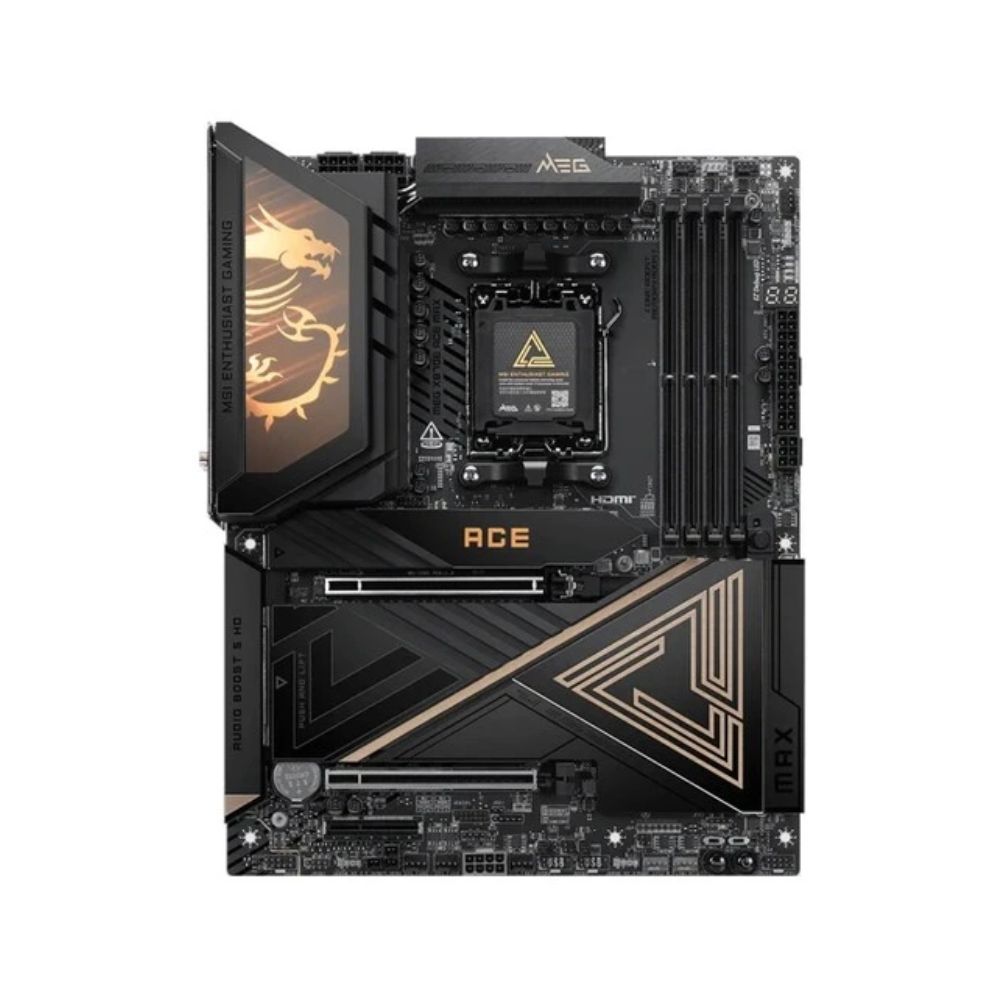 Купить Материнская плата MSI MEG X870E ACE MAX AM5 4xDDR5 4xSATA3 RAID 5xM.2 4xType-C ATX в Алматы
