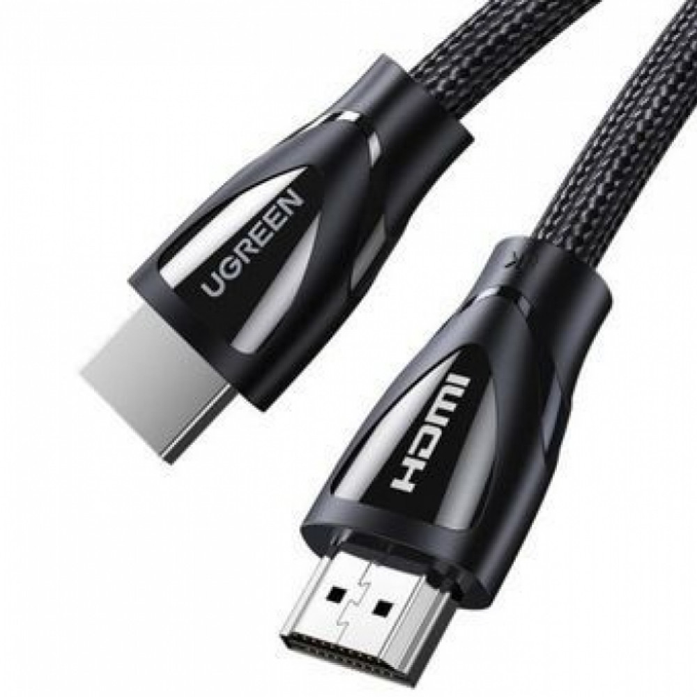 Купить Кабель Ugreen HD140 HDMI A M/M Cable with Braided, 1m, 80401 в Алматы