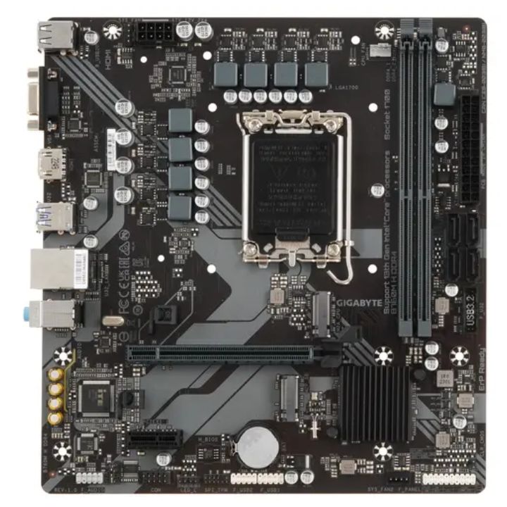 Купить Материнская плата Gigabyte B760M H DDR4 в Алматы