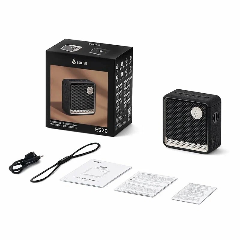 Купить Портативная колонка Edifier ES20 Black <6Вт, BT5.4, TypeC> в Алматы