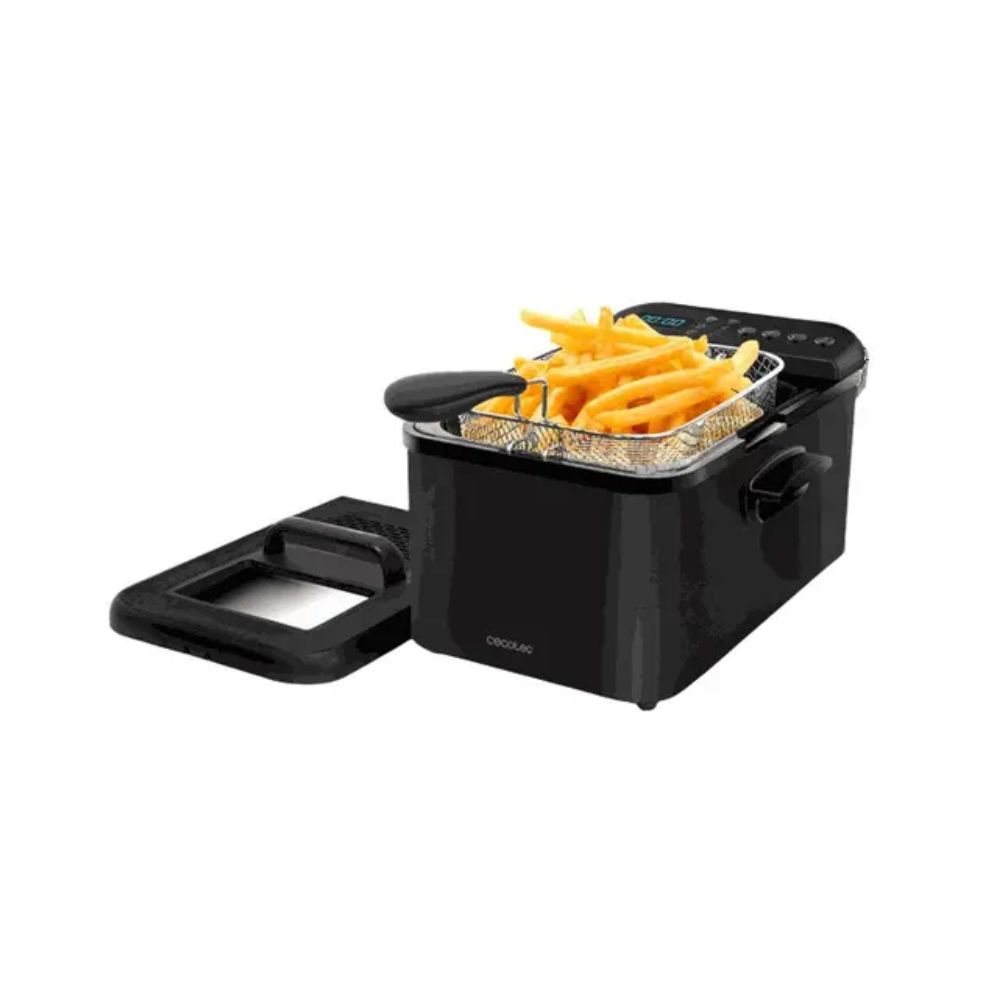 Купить Фритюрница Cecotec CleanFry Luxury 4,2л черный в Алматы