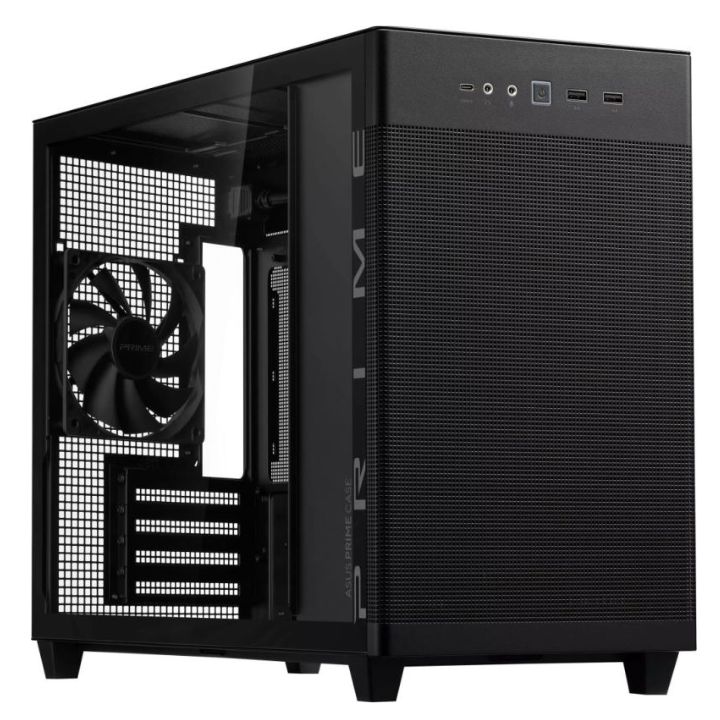 Купить Корпус Asus Prime AP201 TG&nbsp;черный&nbsp;(90DC00G0-B39010) в Алматы