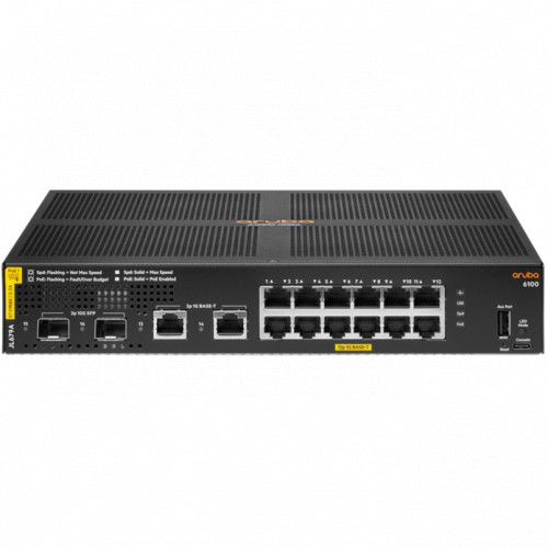 Купить Коммутатор Aruba 6100 12G CL4 2SFP+ 139W Swch в Алматы