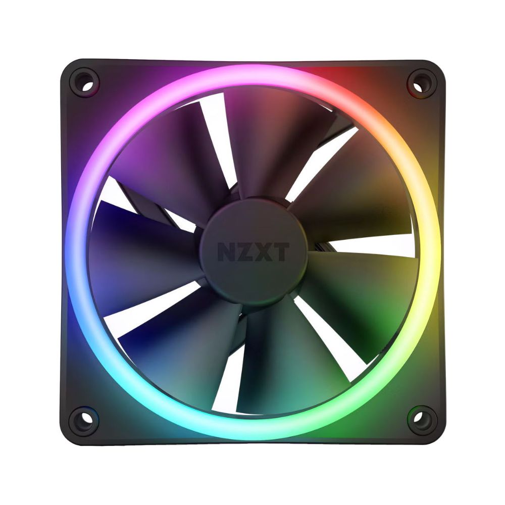 Купить Кулер NZXT&nbsp;F120RGB Duo 120mm Dual-sided RGB Fan&nbsp;Single Pack (Black)&nbsp;RF-D12SF-B1 в Алматы