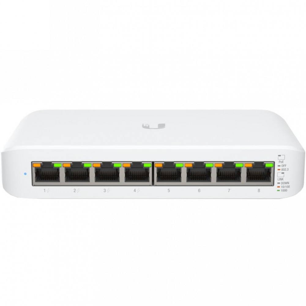 Купить Коммутатор Ubiquiti 8 портов с PoE 1Gbit в Алматы