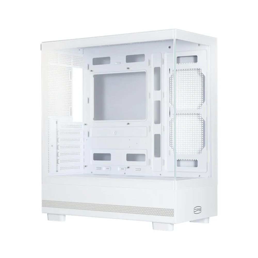 Купить Корпус PCCooler C3Q500 WH ATX/mATX/ITX Type-C, USB3.0, USB2.0 Белый в Алматы