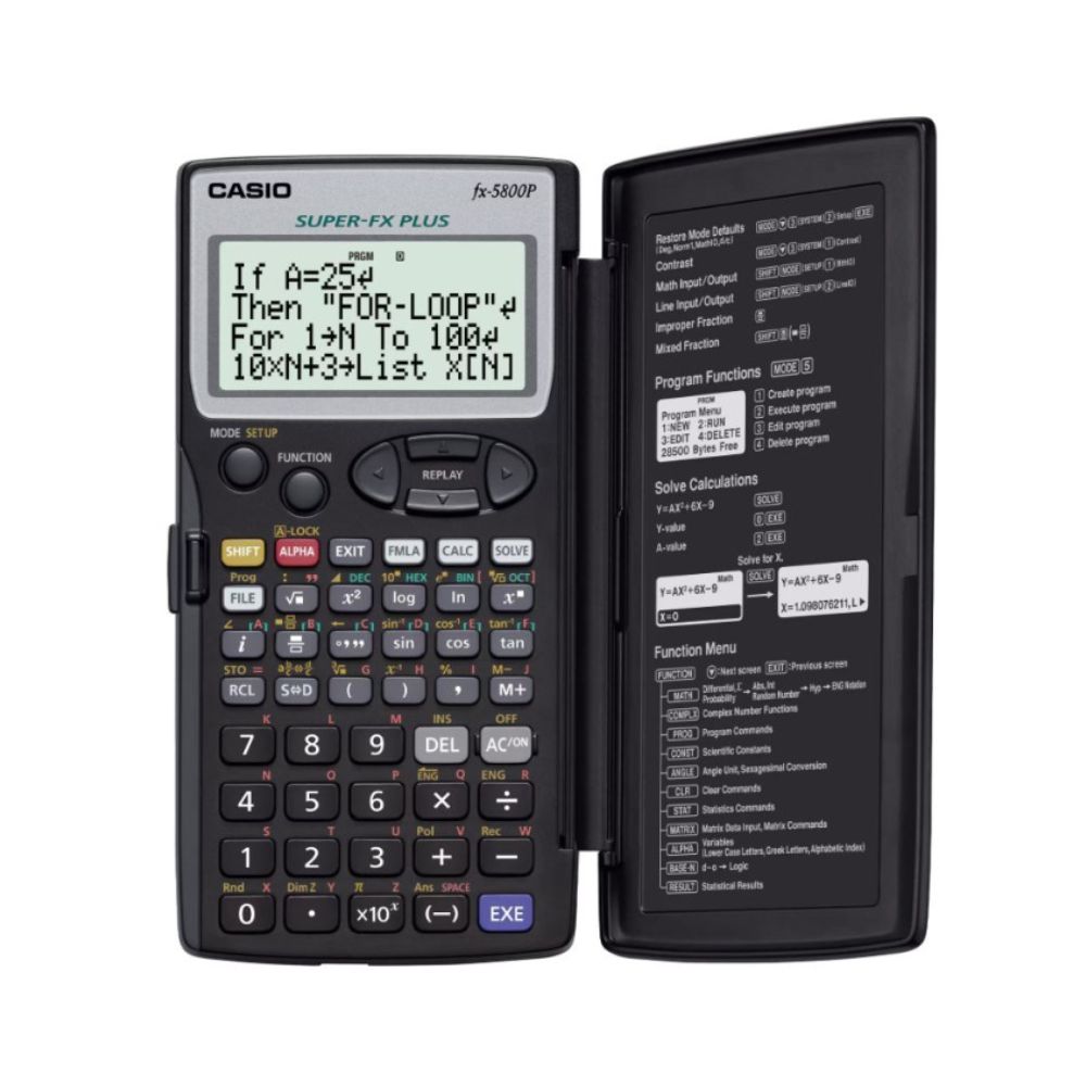 Купить Калькулятор программируемый CASIO FX-5800P-S-EH в Алматы