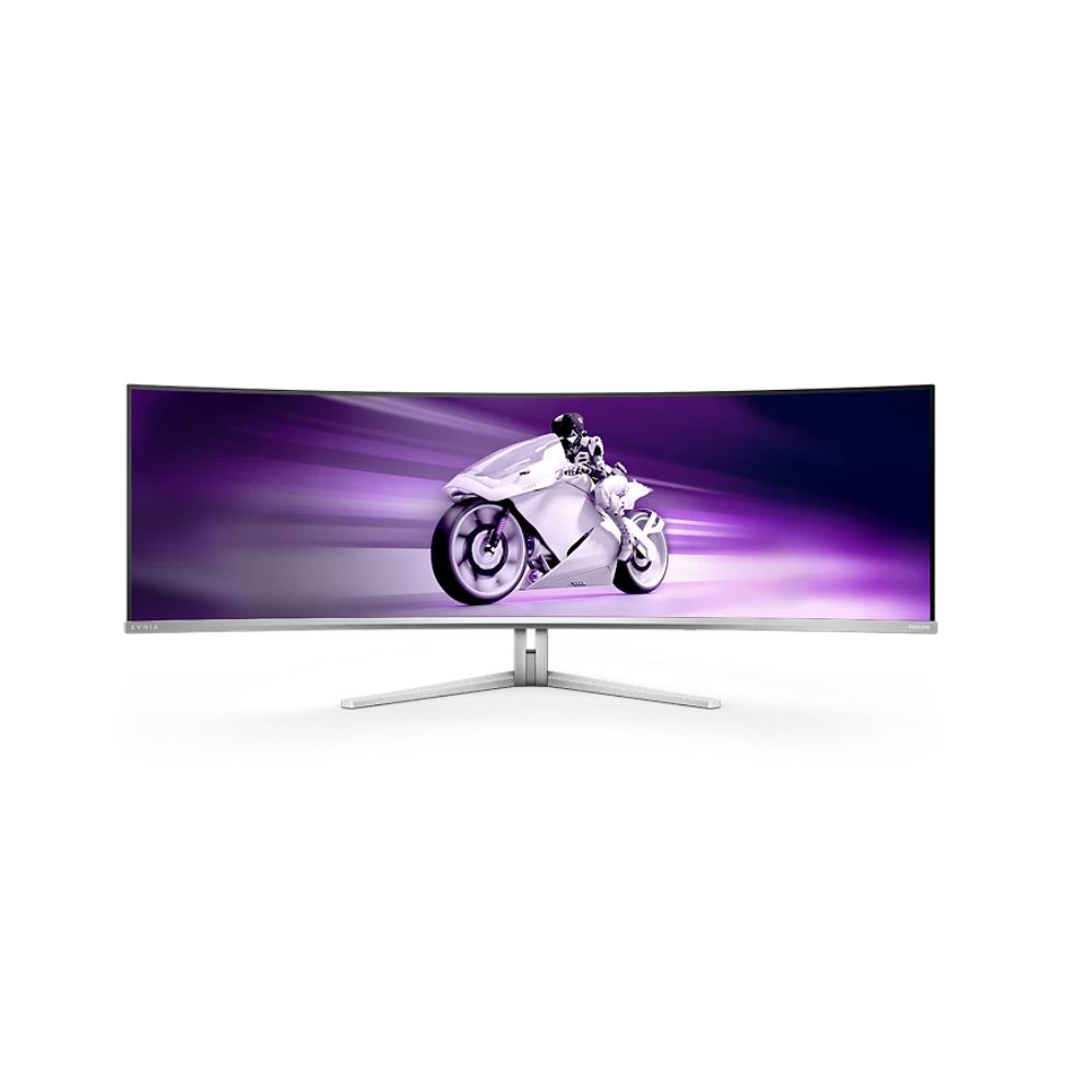 Купить Монитор 49* Philips Curved 49M2C8900/00, White, QD OLED, 5120x1440@240Hz ,250кд/м2, 0.03ms, HDMI, DP 49M2C8900/00 в Алматы