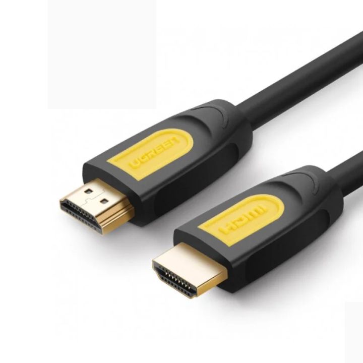 Купить Кабель UGREEN HD101 HDMI Round Cable 3m (Yellow/Black) в Алматы