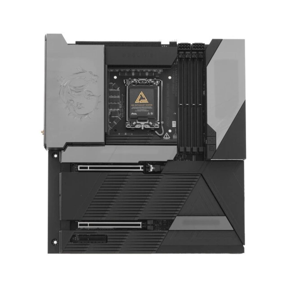 Купить Сист.плата MSI MEG Z890 GODLIKE, Z890, LGA1851, 4xDDR5, 2xPCI-E x16, PCI-E x4, M2, SATA, Thunderbolt, 10Gb NIC,WIFI7,BOX в Алматы