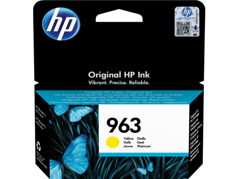 Купить 963  Yellow Original Ink Cartridge for OJ 9013/9023/9010/9020, up to 700 pages в Алматы
