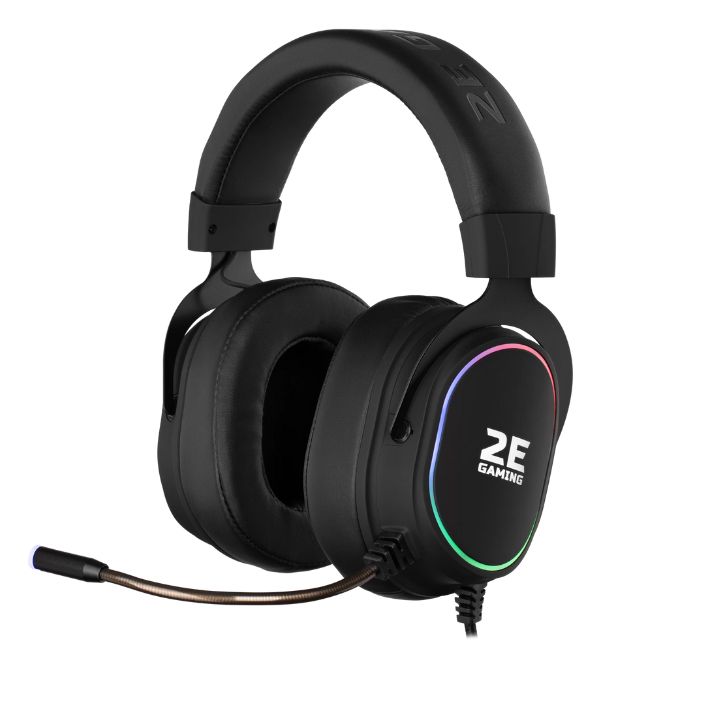 Купить Гарнитура игровая 2E GAMING HG350 RGB USB 7.1 Black в Алматы