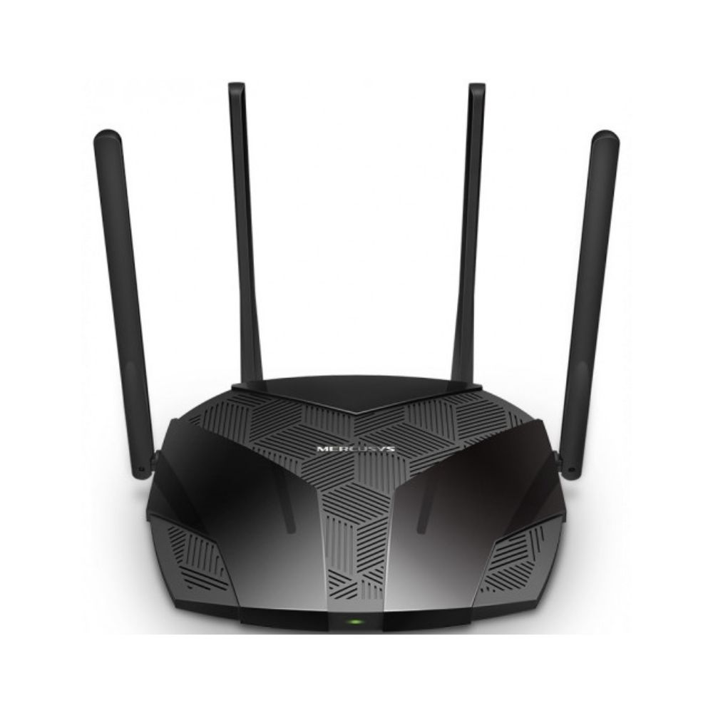 Купить Маршрутизатор беспроводной AX3000 GbE Mercusys MR80X <Wi-Fi 6 AX3000 Dual Band Wireless Gigabit Router, 2402 Мбит/с 5 GHz 11ax + 574Mbps 2.4GHz 11ax, cовместим со стандартами Wi-Fi 802.11a/b/g/n/ac/ax, 1 Gigabit WAN + 3 Gigabit LAN, WPA3, MU-MIMO, OF в Алматы