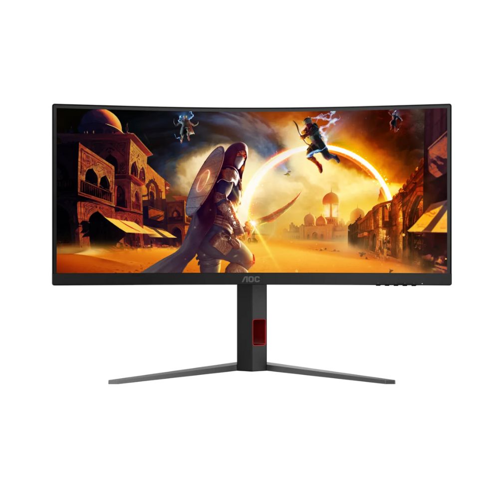 Купить Монитор Игровой 34" AOC CU34G4Z/01/00 VA 3440x1440 240Hz 1ms 400cd/m2 Curved 1500R 2xHDMI 1xDP в Алматы