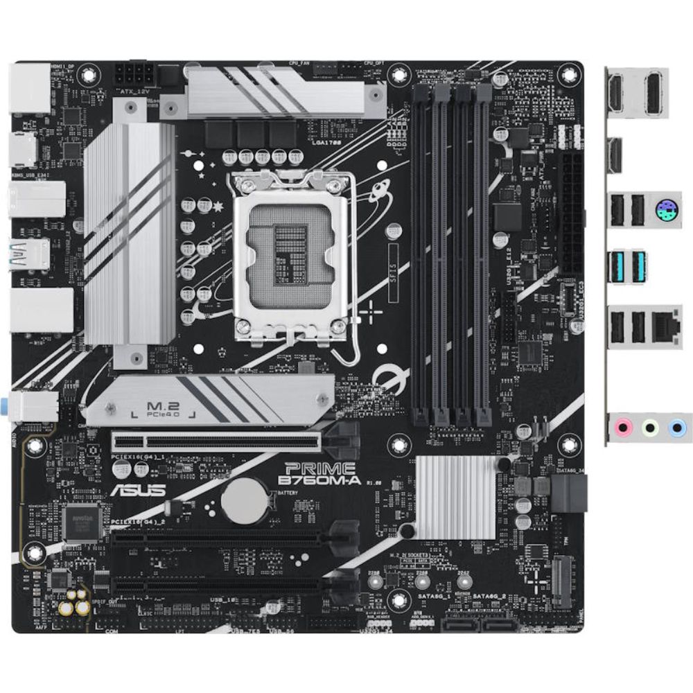 Купить Сист. плата ASUS PRIME B760M-A CSM, B760, 1700, 4xDDR5 в Алматы