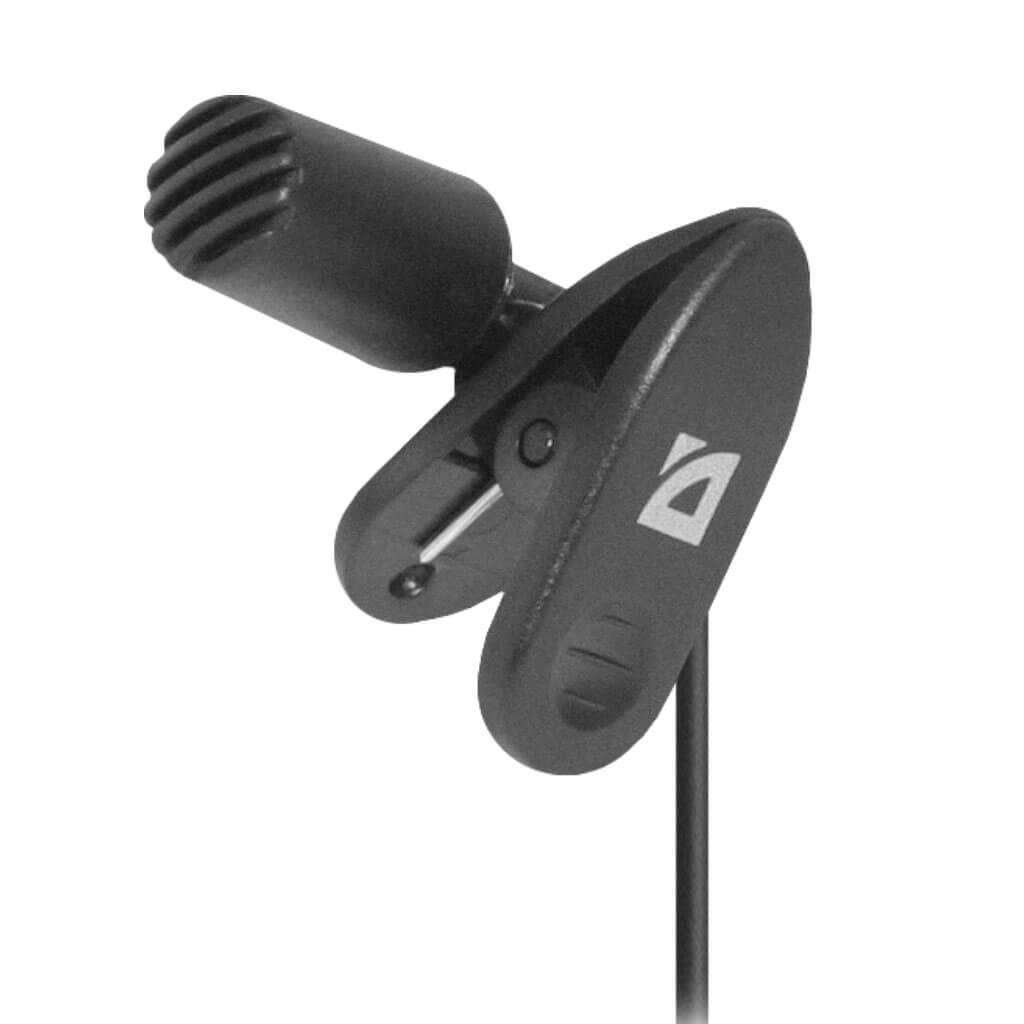 Купить Микрофон компьютерный Defender MIC-109 черный, на прищепке, 1,8 м в Алматы