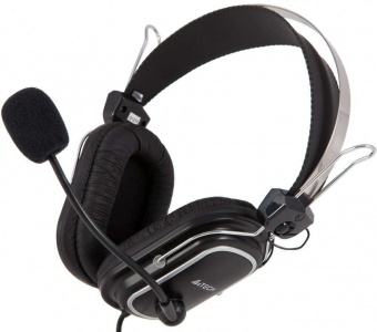 Купить Наушники микрофон A4tech HS-50 <20Hz-20kHz, 32 Om, 97dB, 2m> в Алматы