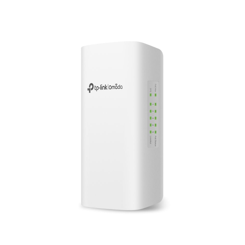 Купить Уличный коммутатор PoE+ Smart GbE  4-портовый Tp-Link SG2005P-PD <Omada гигабитный управляемый коммутатор  с входящим PoE++, 1 порт RJ45 10/100/1000 Мбит/с с поддержкой входящего PoE (802.3af/at/bt), 4 портf GbE 802.3af/at (max 30W на порт),  коммута в Алматы