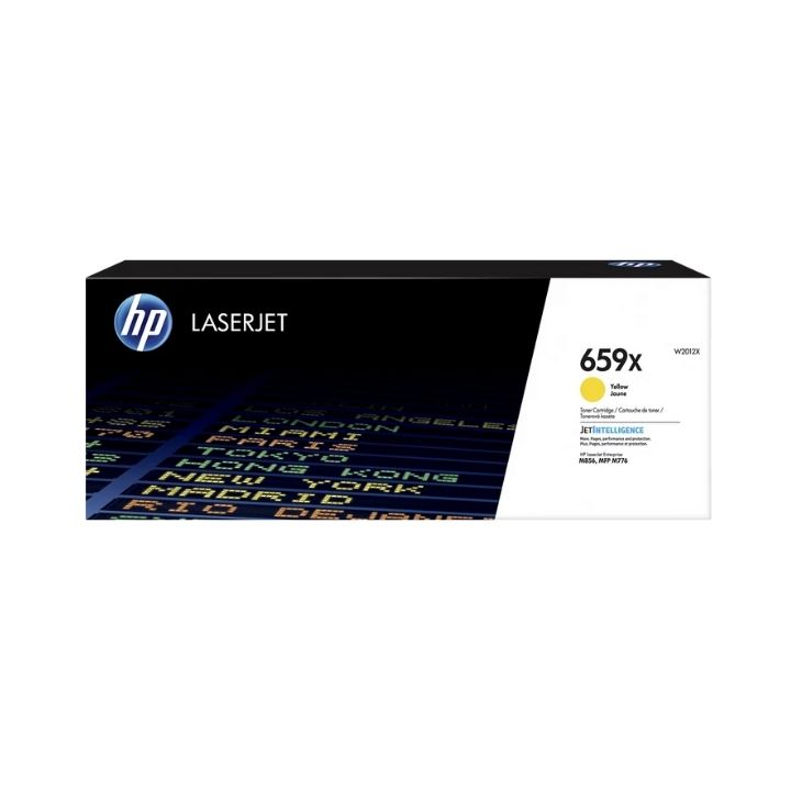 Купить Картридж лазерный HP W2012X, 659X High Yield Yellow Original LaserJet Toner Cartridge в Алматы