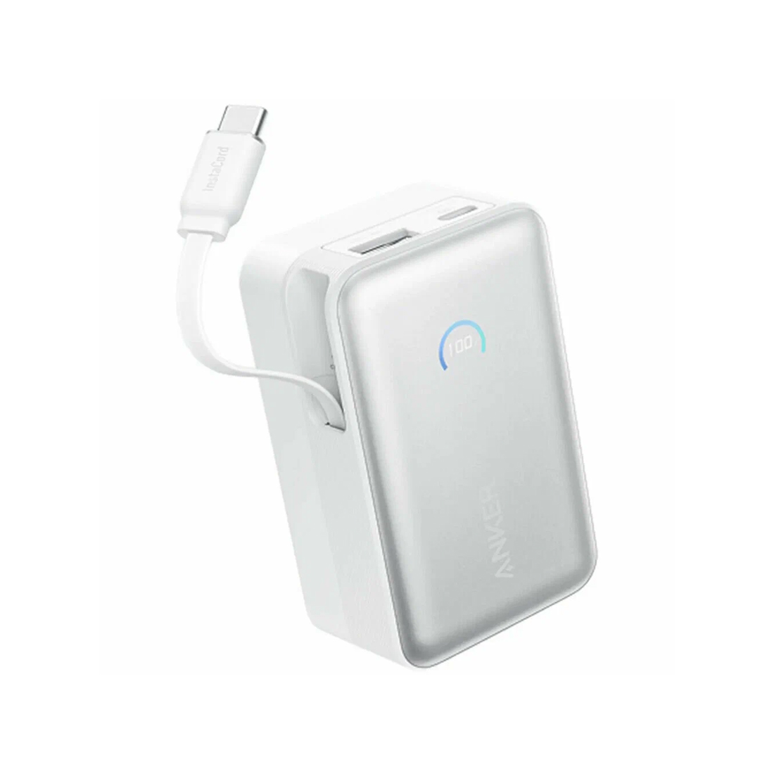 Купить Портативный внешний аккумулятор Anker Nano 10000mAh 45W (A1638H21) Белый в Алматы