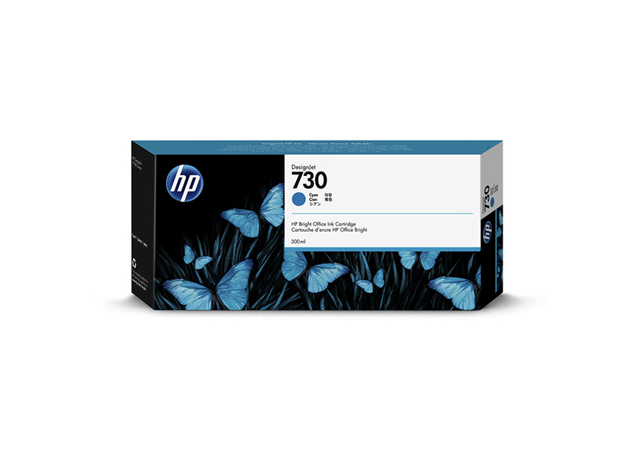 Купить 730 Cyan Ink Cartridge  for DesignJet T1700, 300 ml. в Алматы