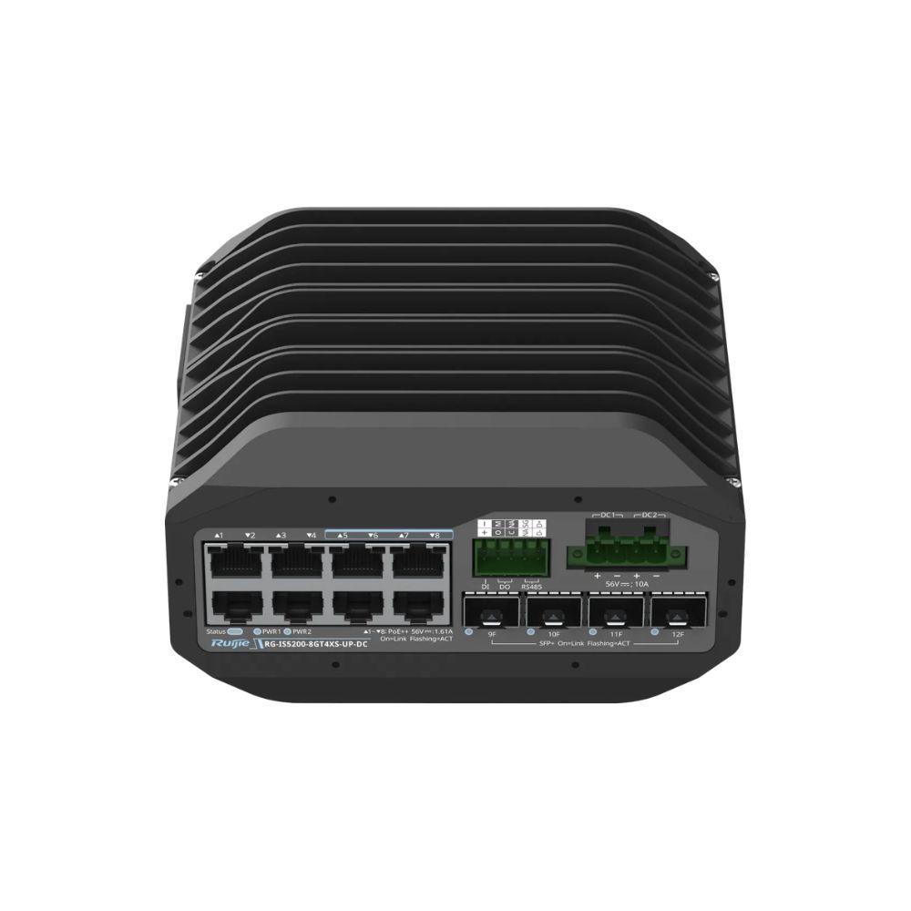 Купить Коммутатор Ruijie Networks RG-IS5200-8GT4XS-UP-DC Industrial Ethernet Switch (RG-IS5200-8GT4XS-UP-DC) в Алматы