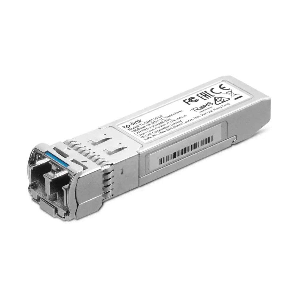 Купить Оптический транссивер 10GbE SFP+ Tp-Link SM5110-LR <10GBASE-LR SFP+ модуль, одномодовый, интерфейс LC Duplex, 1310 нм, до 10 км при использовании оптического волокна 9/125 мкм, поддержка DDM, поддержка 10G SFP+ MSA, рабочая темпиратура от 0 до 70 &deg;C> в Алматы