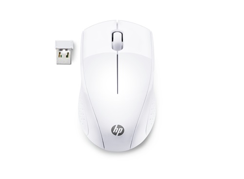 Купить Мышь беспроводная HP 7KX12AA, 220, белая в Алматы