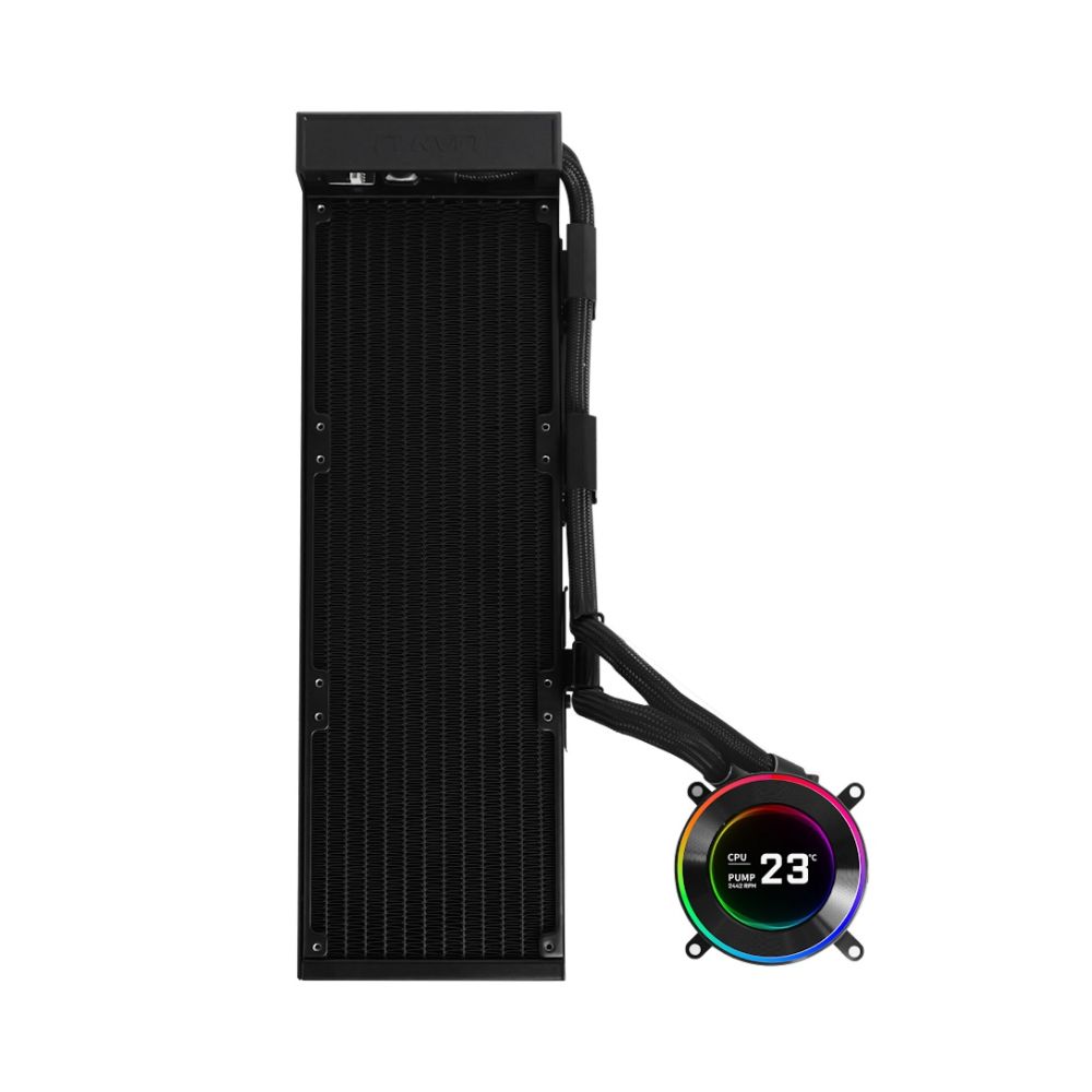Купить Водяное охлаждение для CPU Lian Li Hydroshift l LCD-C 360N Black G89.GHS2LCD36B.00 в Алматы