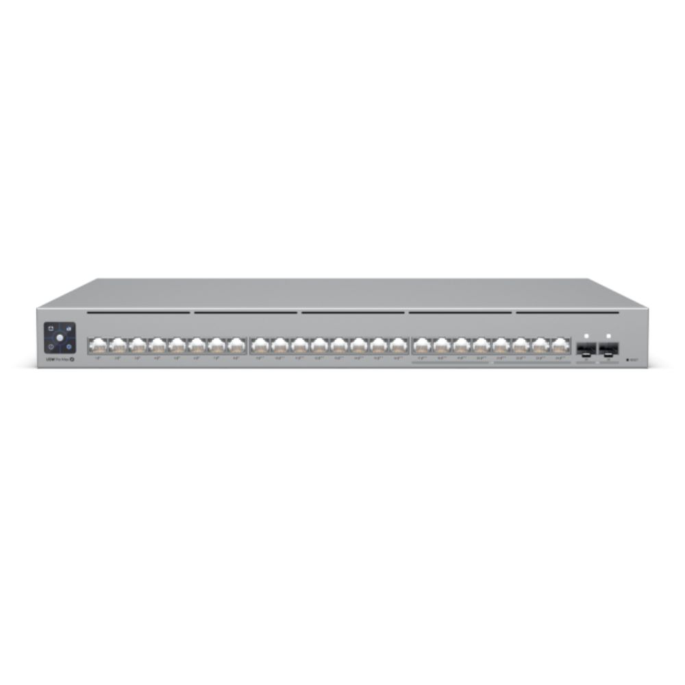 Купить Коммутатор UniFi 24 port multi-gigabit PoE++, with layer3 features and etherlighting&nbsp;USW-Pro-Max-24-PoE-EU в Алматы