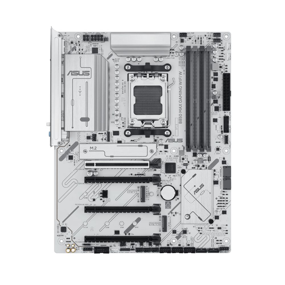 Купить Материнская плата ASUS B850 MAX GAMING WIFI W AM5 4xDDR5 4xSATA3 RAID 3xM.2 HDMI DP USB-C ATX в Алматы