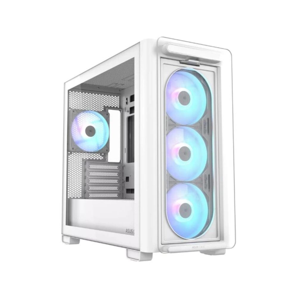 Купить Корпус ASUS A23 PLUS TG ARGB WHITE mATX/mITX 90DC00K3-B19010 в Алматы