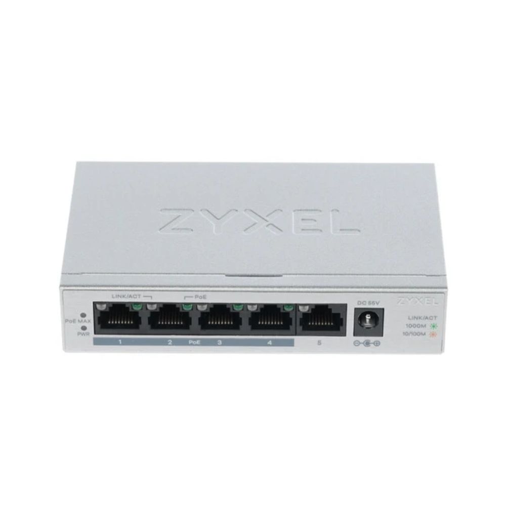 Купить Коммутатор Zyxel GS1005HP (GS1005HP-EU0101F) в Алматы