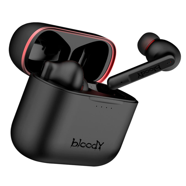 Купить Наушники TWS Bloody M90-Black <BTv5.1, 500 40mAh, MOCI, 102dB, ANC, беспроводная зарядка> в Алматы