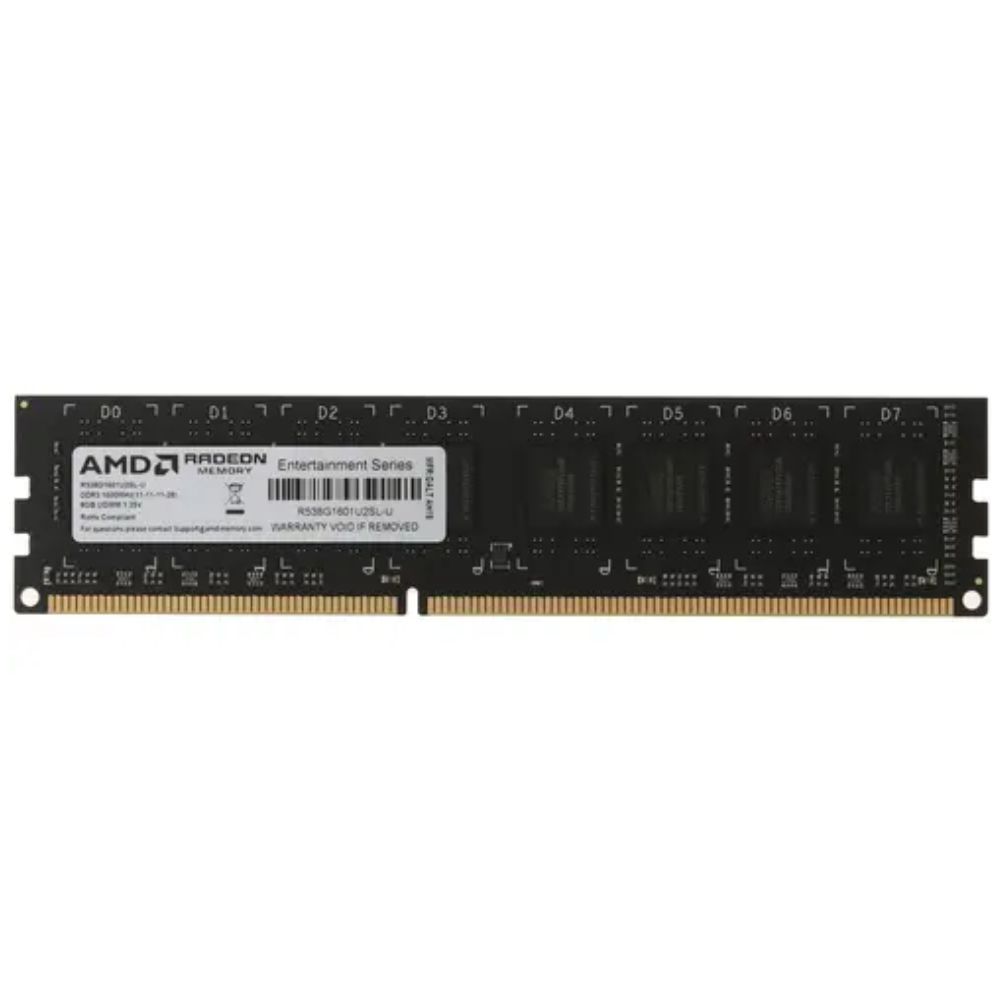 Купить Оперативная память AMD Radeon R5 Entertainment Series R538G1601U2SL-U&nbsp;8 ГБ в Алматы