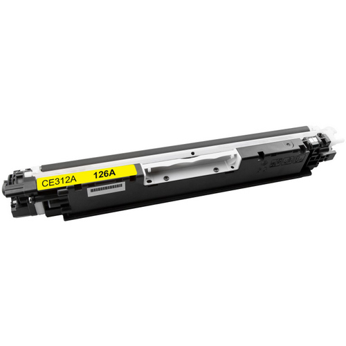 Купить Картридж лазерный HP CE312A, Жёлтый, 1000 страниц для Color LaserJet CP1025 в Алматы