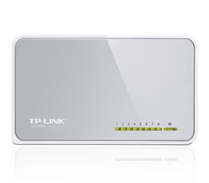 Купить Коммутатор TP-Link TL-SF1008D 8-портовый 10/100 Мбит/с мини настольный коммутатор, 8 портов RJ45 10/100 Мбит/с, пластиковый корпус                                                                                                                         в Алматы